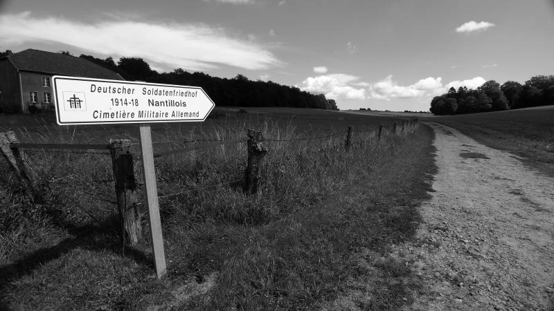 german graveyard near nantillois