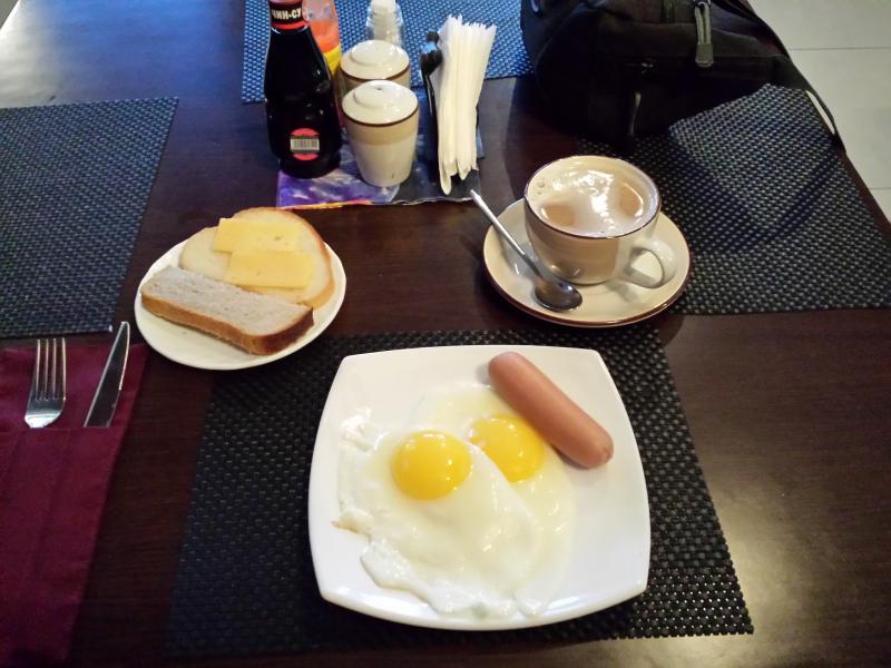 same breakfast every morning